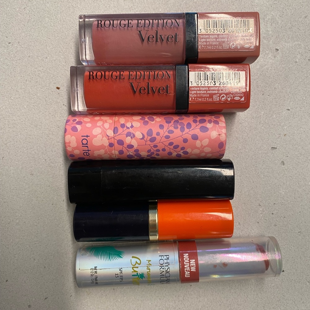 Tarte bonjours lipstick collection